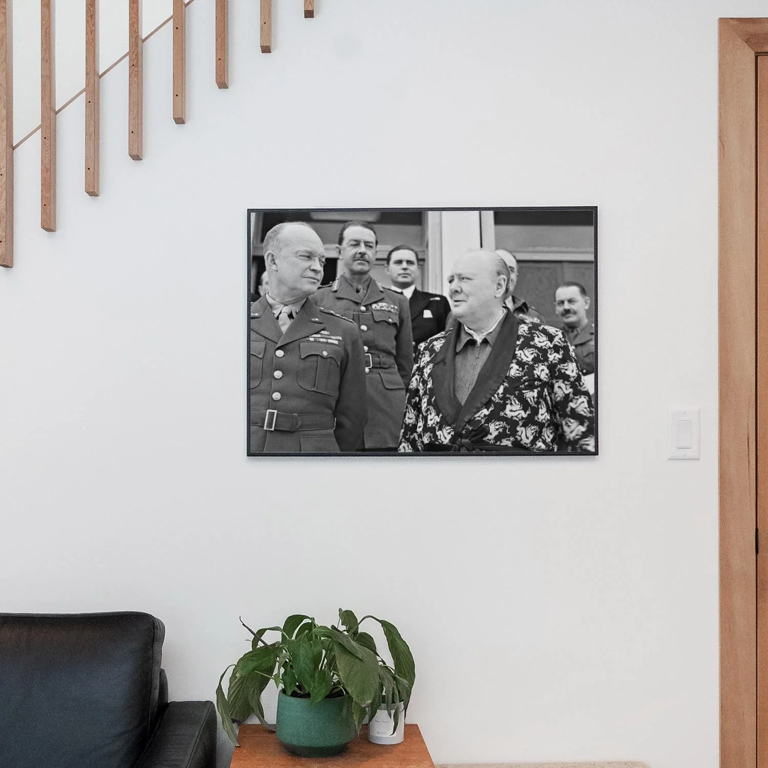 Winston Churchill & Dwight Eisenhower - Image 3