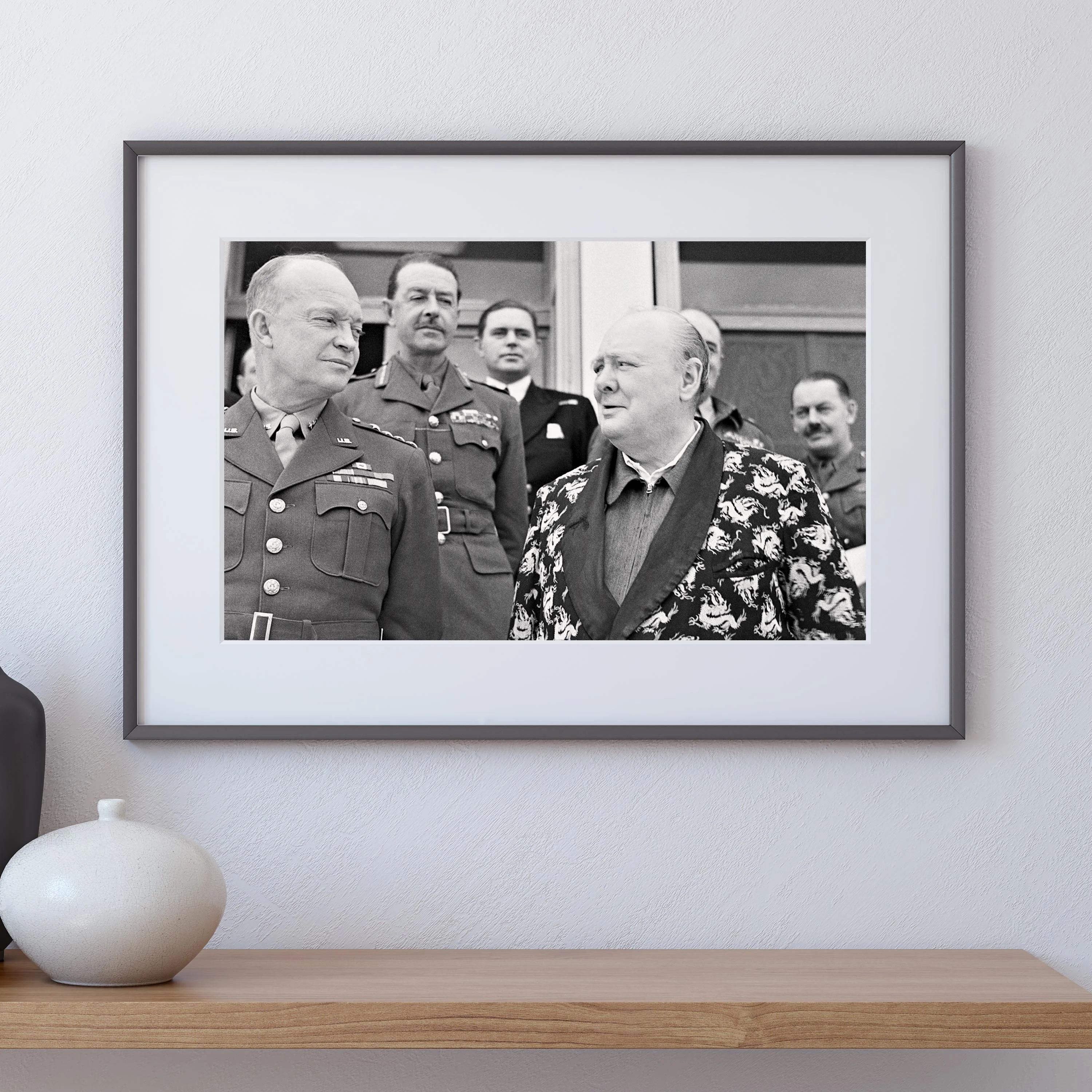 Winston Churchill & Dwight Eisenhower - Image 4