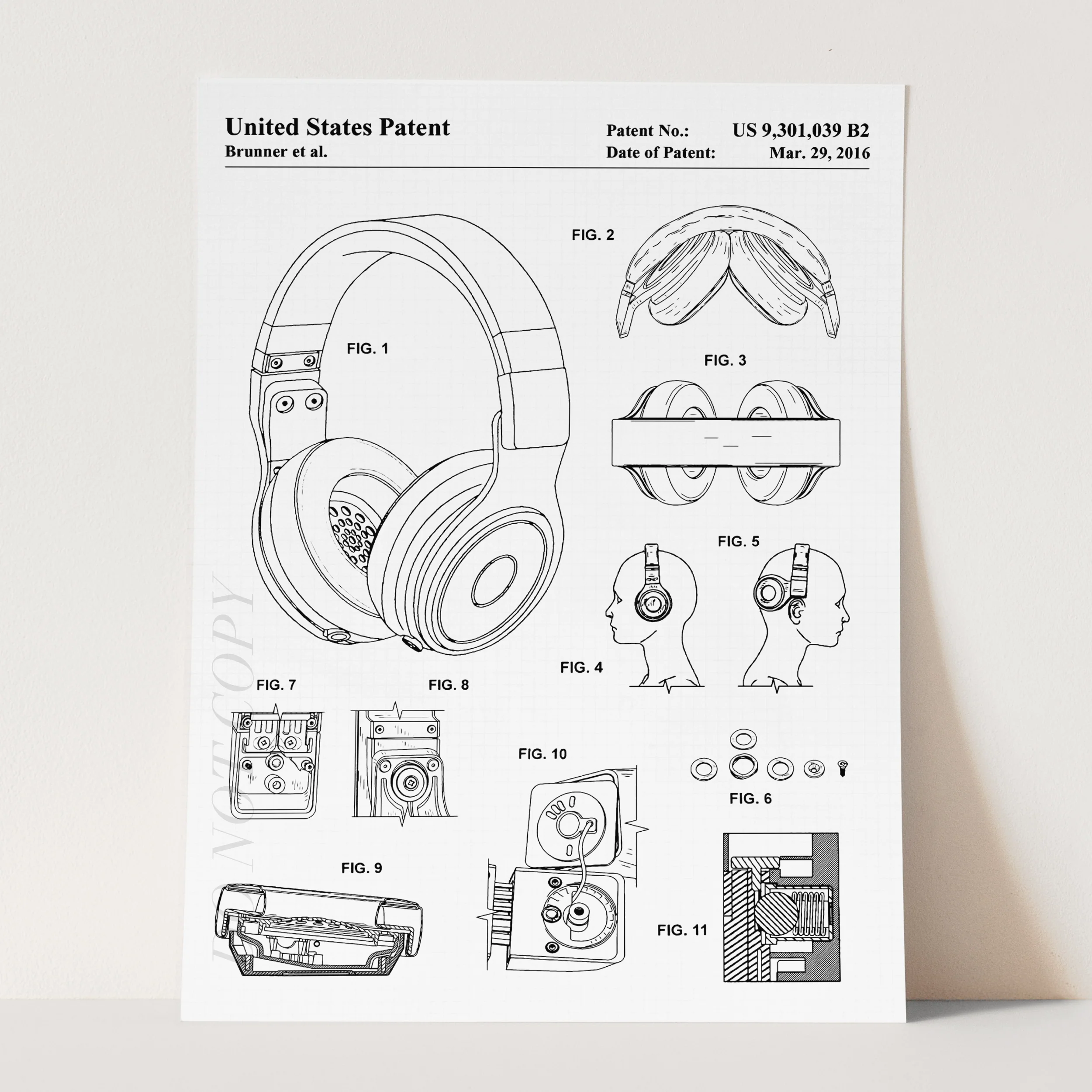 Wireless Headphones Patent - Image 3