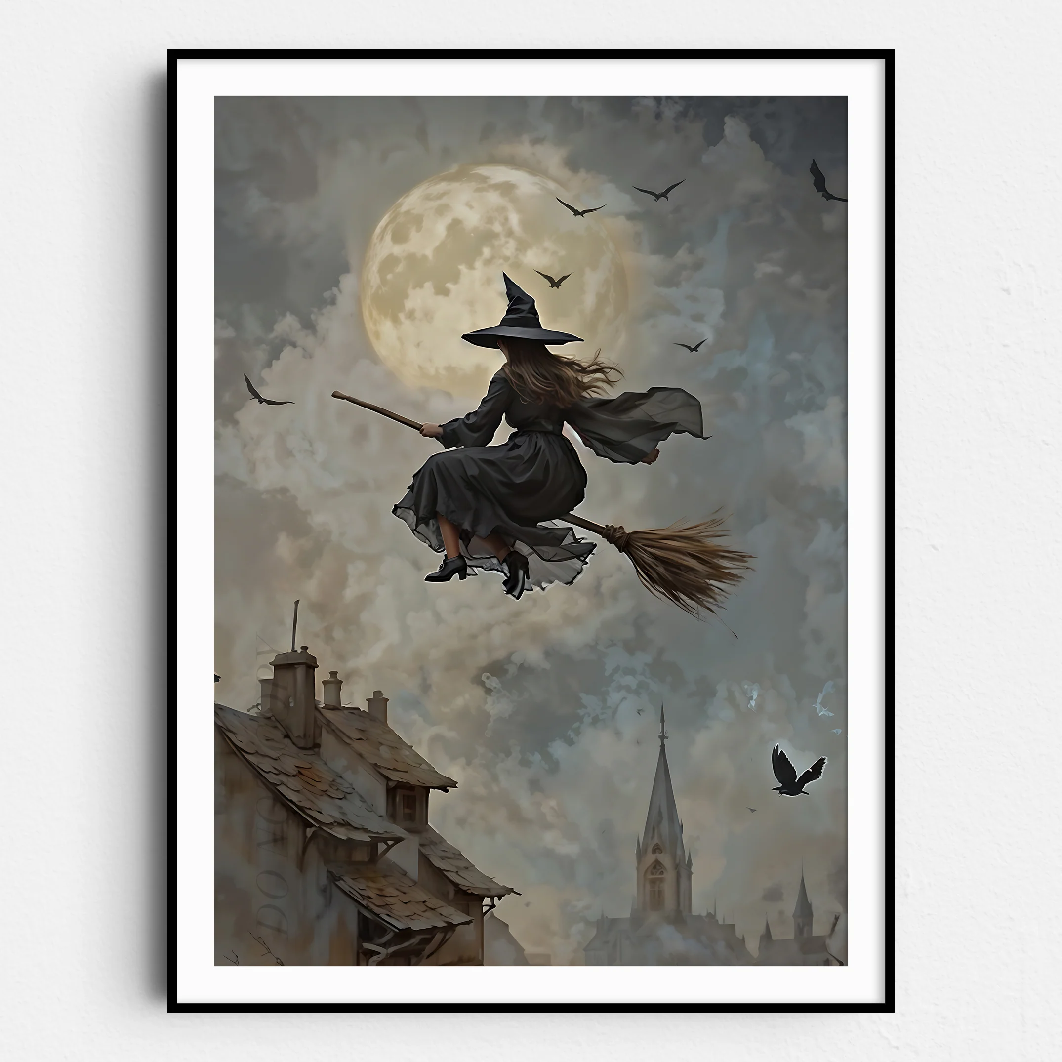 Witch on Broomstick