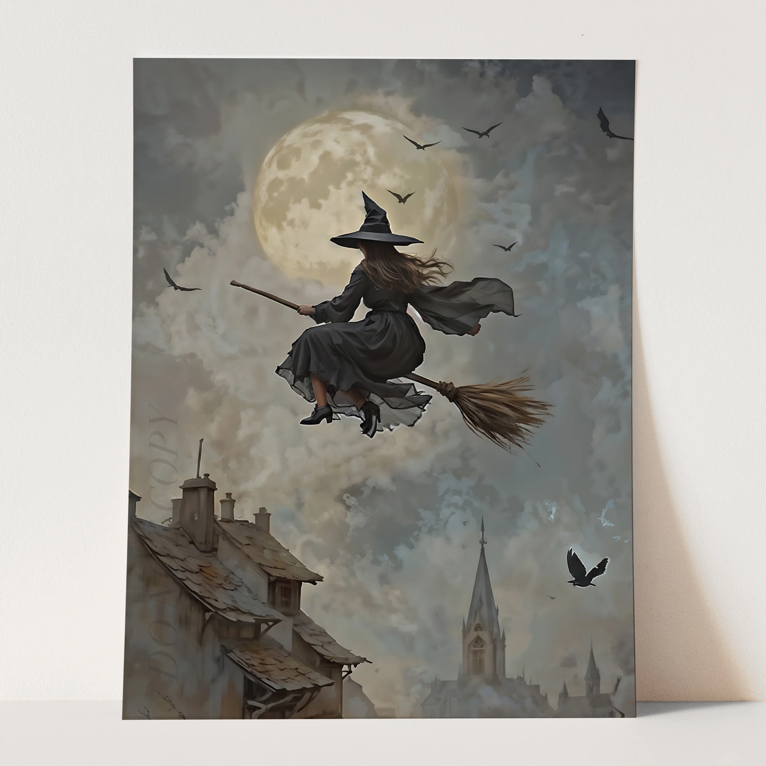 Witch on Broomstick - Image 3