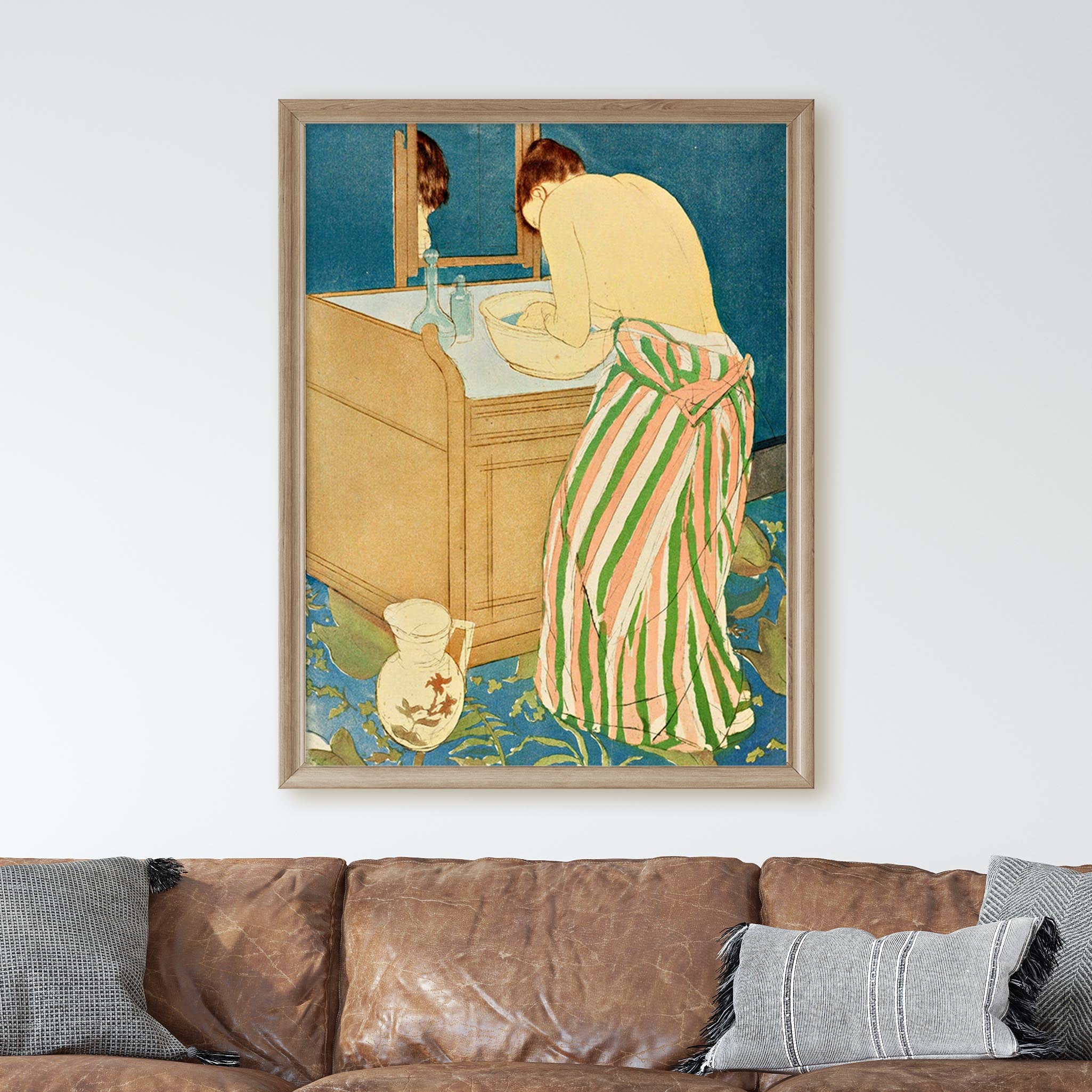 Woman Bathing by Mary Cassatt - Image 2