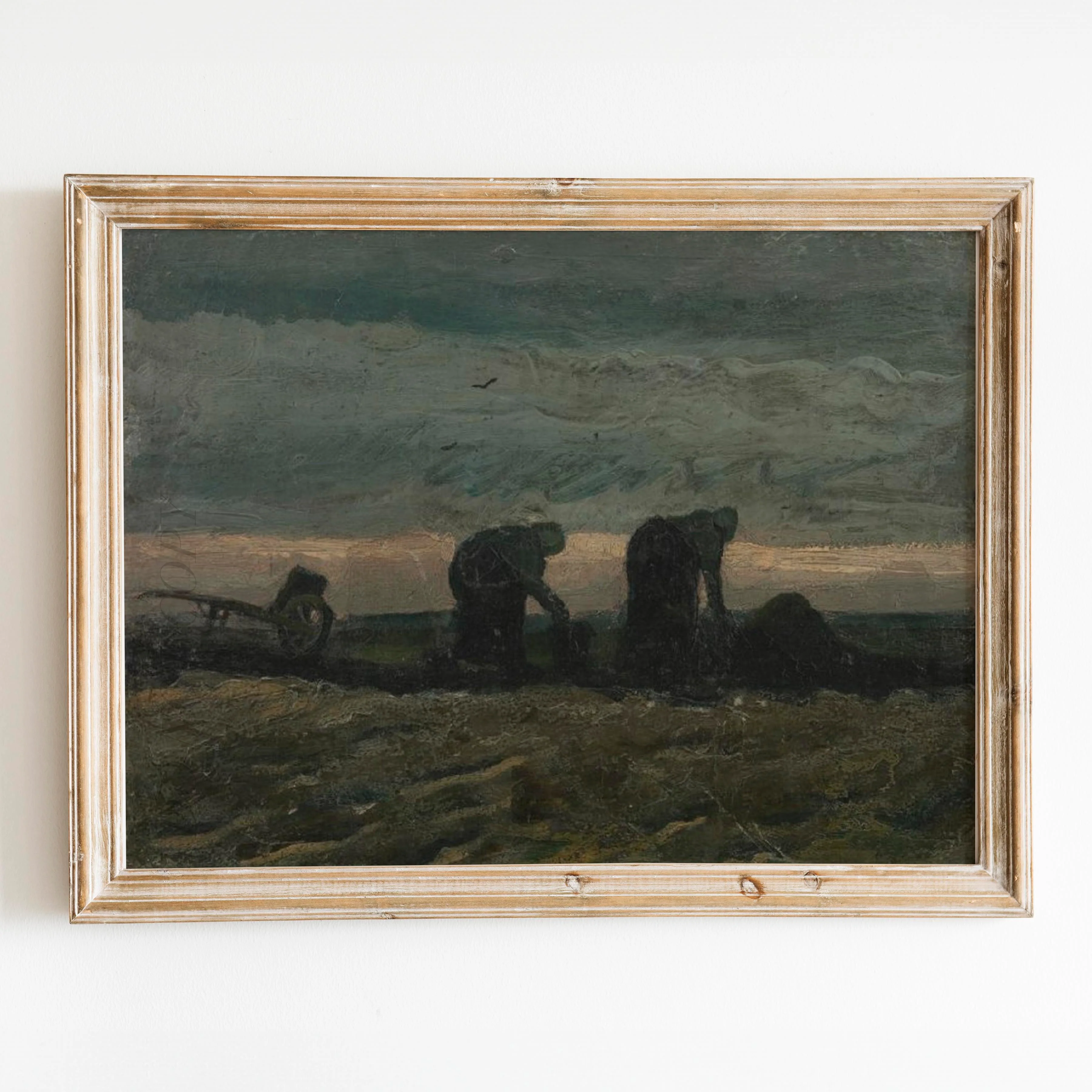 Women on the Peat Moor (1883) by Van Gogh