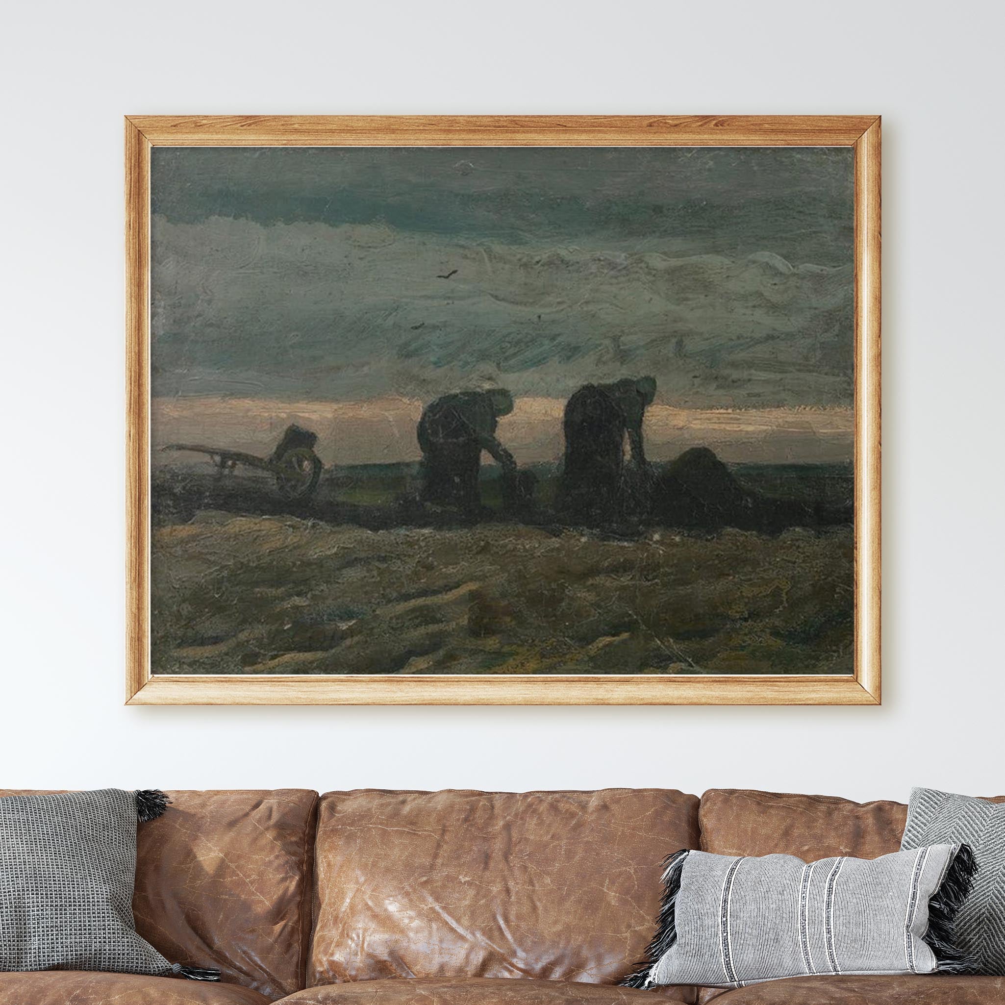 Women on the Peat Moor (1883) by Van Gogh - Image 2