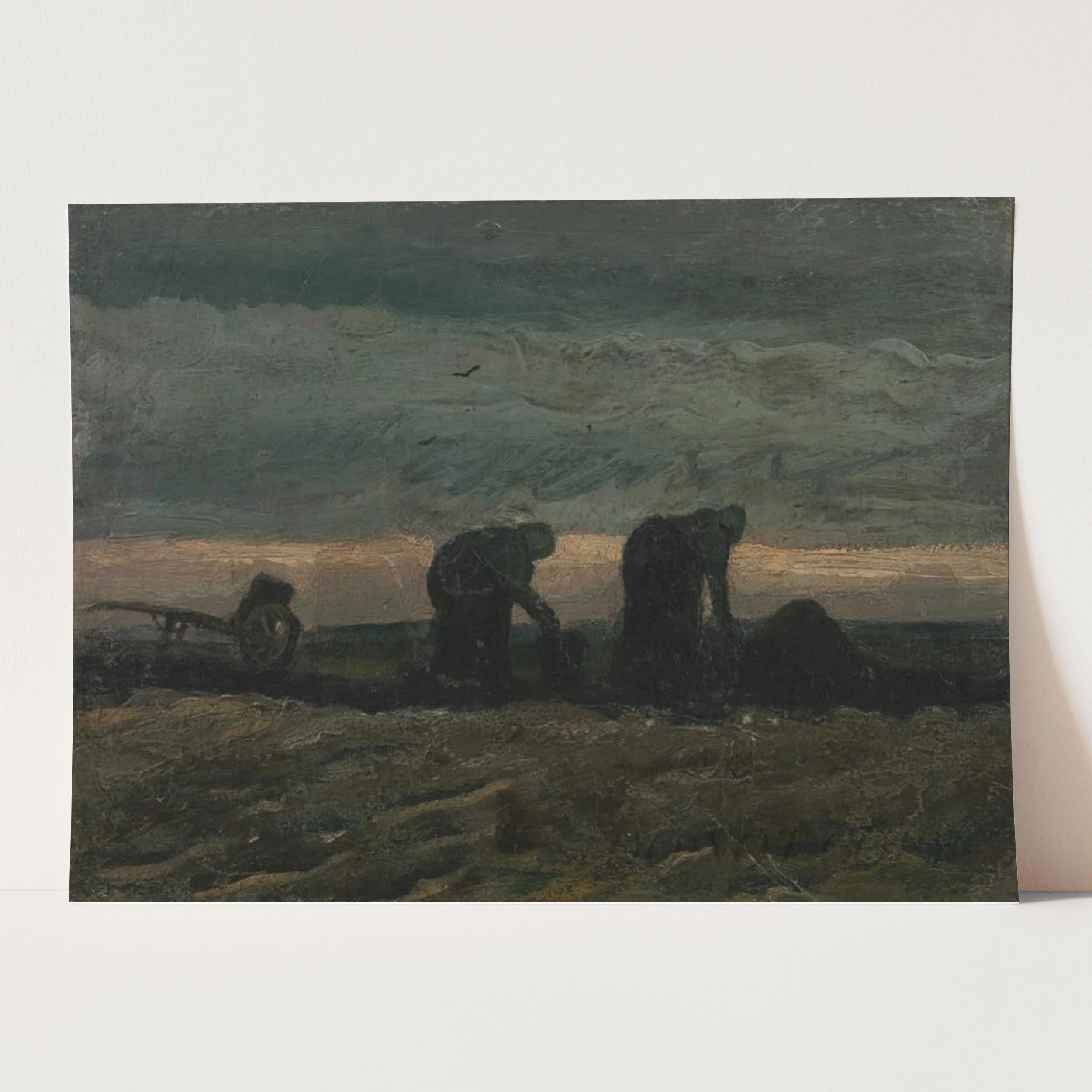 Women on the Peat Moor (1883) by Van Gogh - Image 3