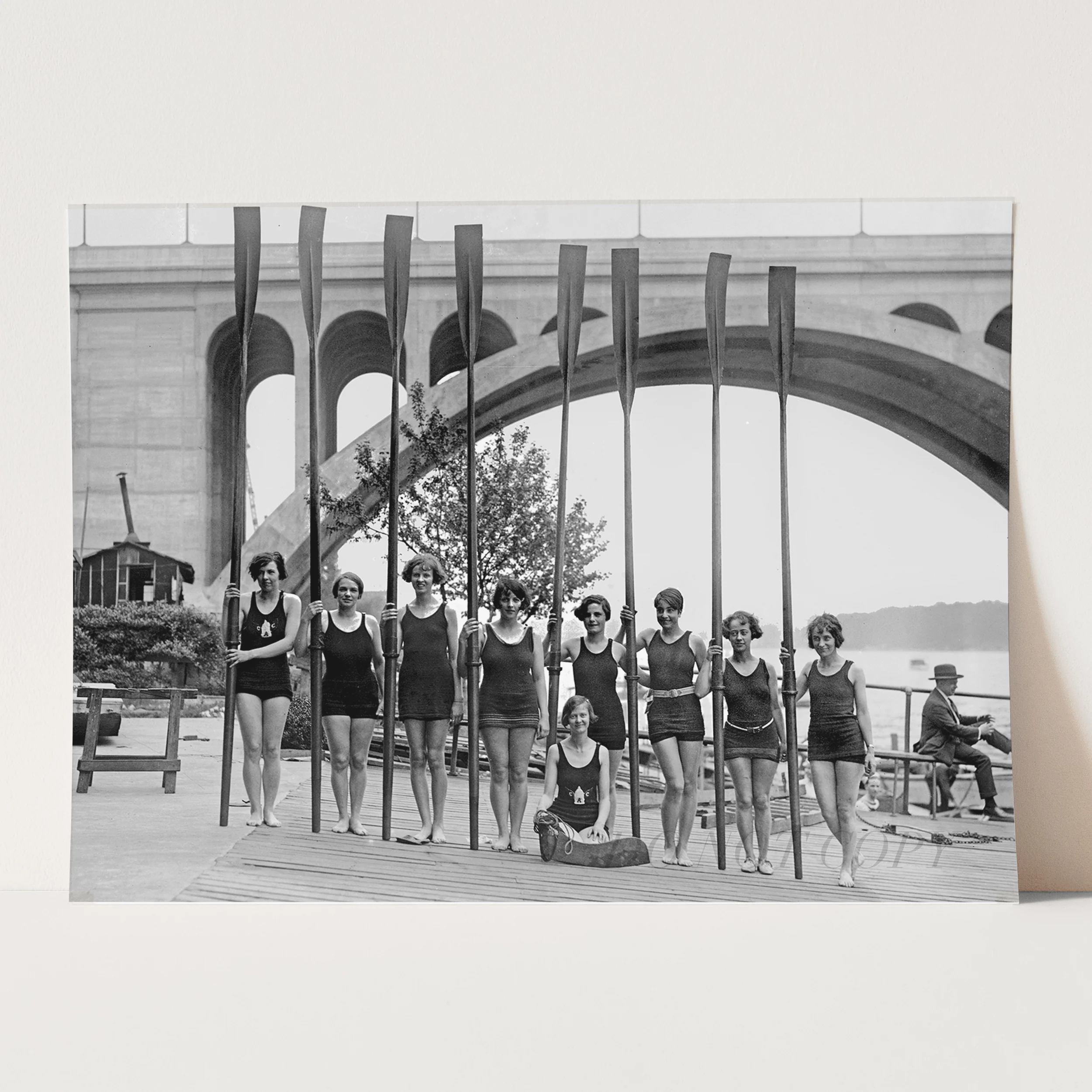 Women's Rowing Team 1926 - Image 3