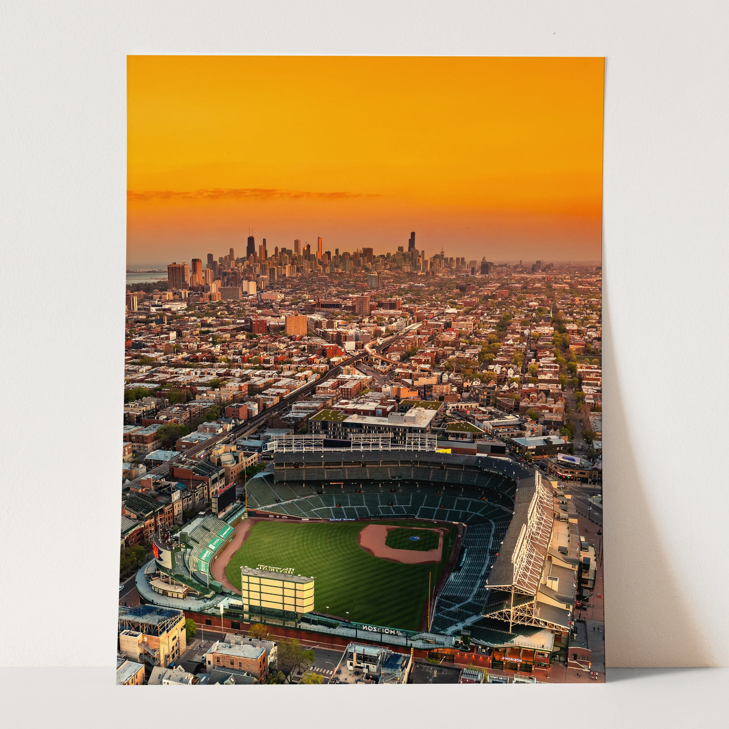 Wrigley Field & Chicago Skyline - Image 3