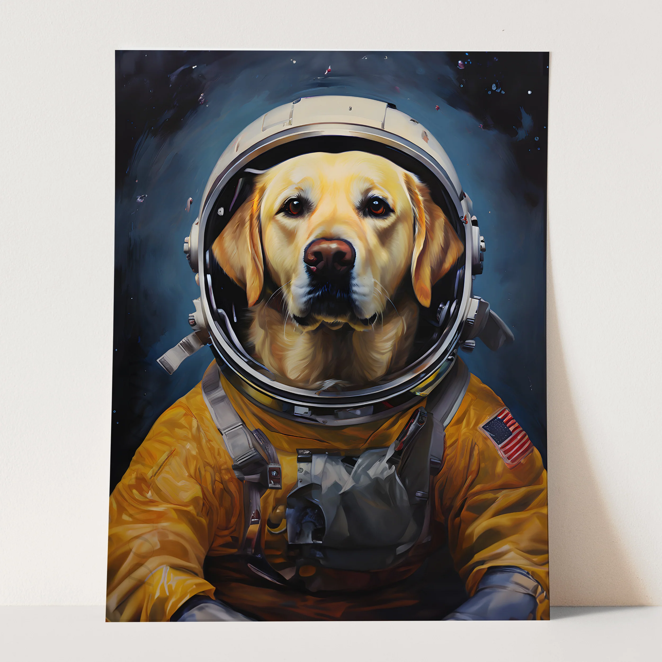 Yellow Labrador Astronaut - Image 3
