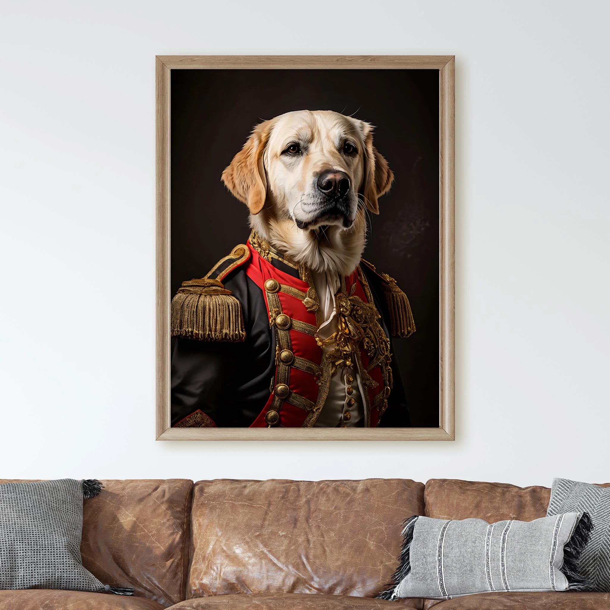 Yellow Labrador Retriever Aristocrat Portrait - Image 3