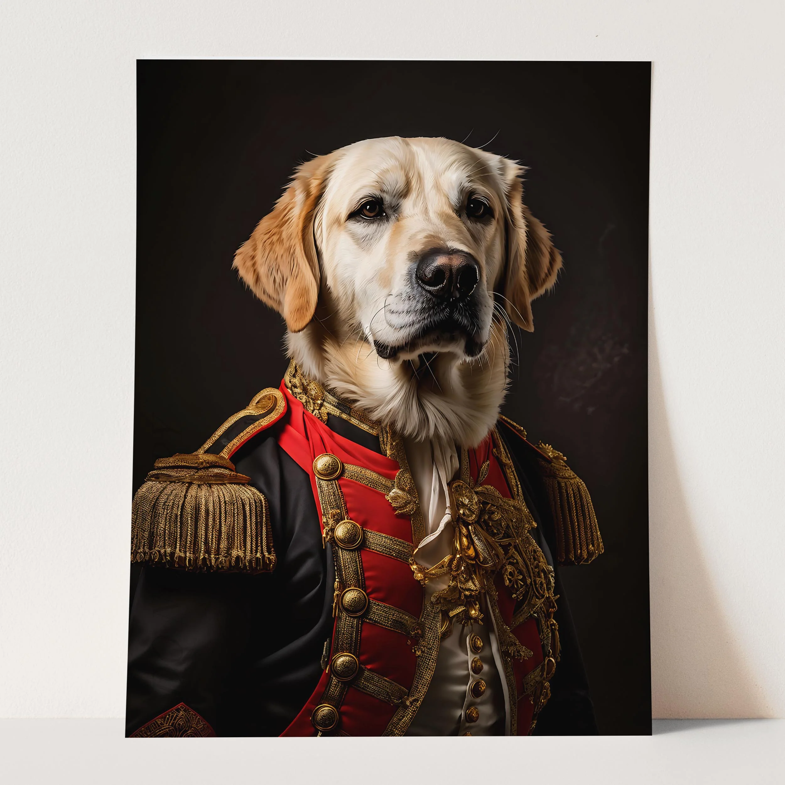 Yellow Labrador Retriever Aristocrat Portrait - Image 5