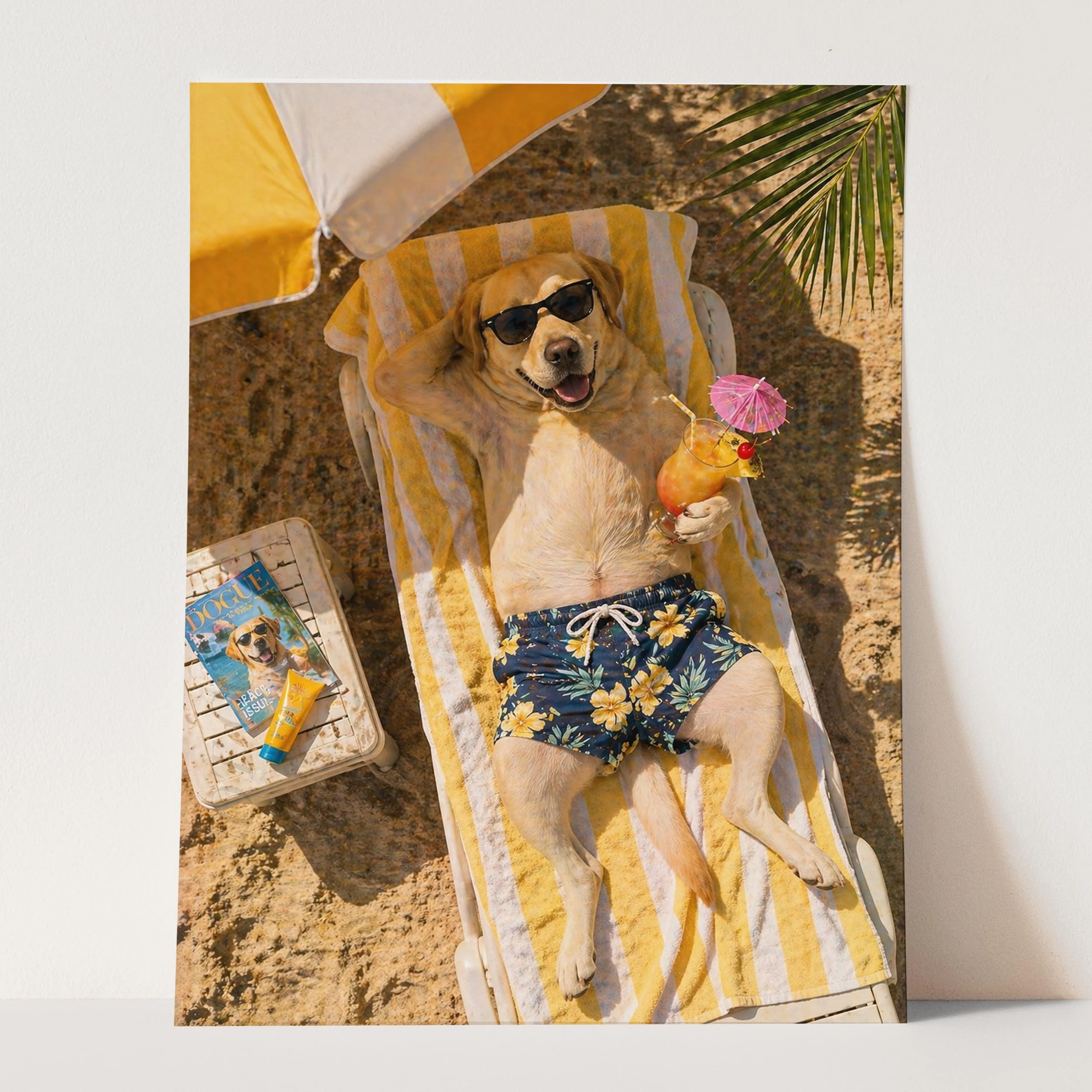 Yellow Labrador Retriever - Beach Life - Image 3