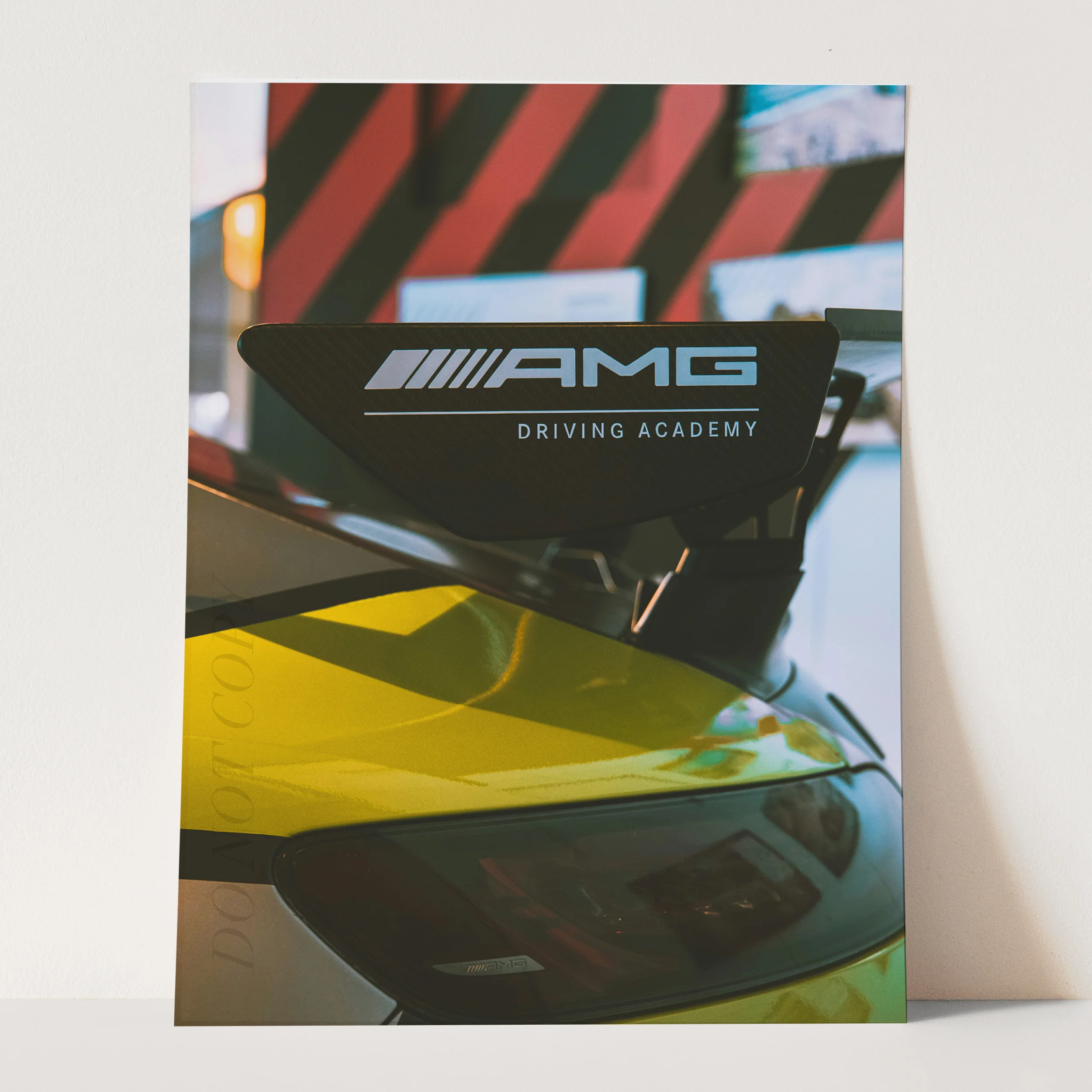 Yellow Mercedes Benz AMG Spoiler - Image 3