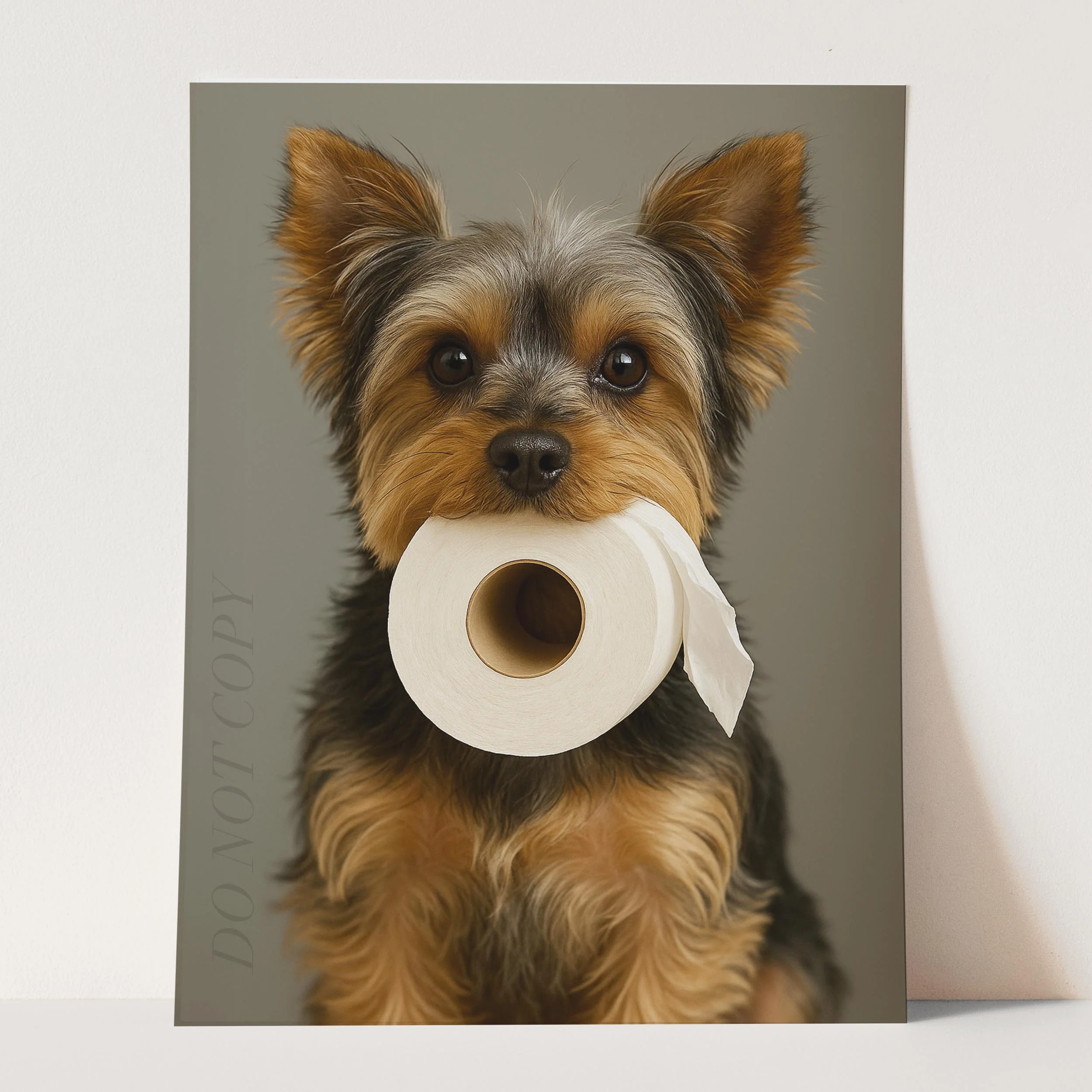 Yorkshire Terrier Dog Toilet Paper - Image 3