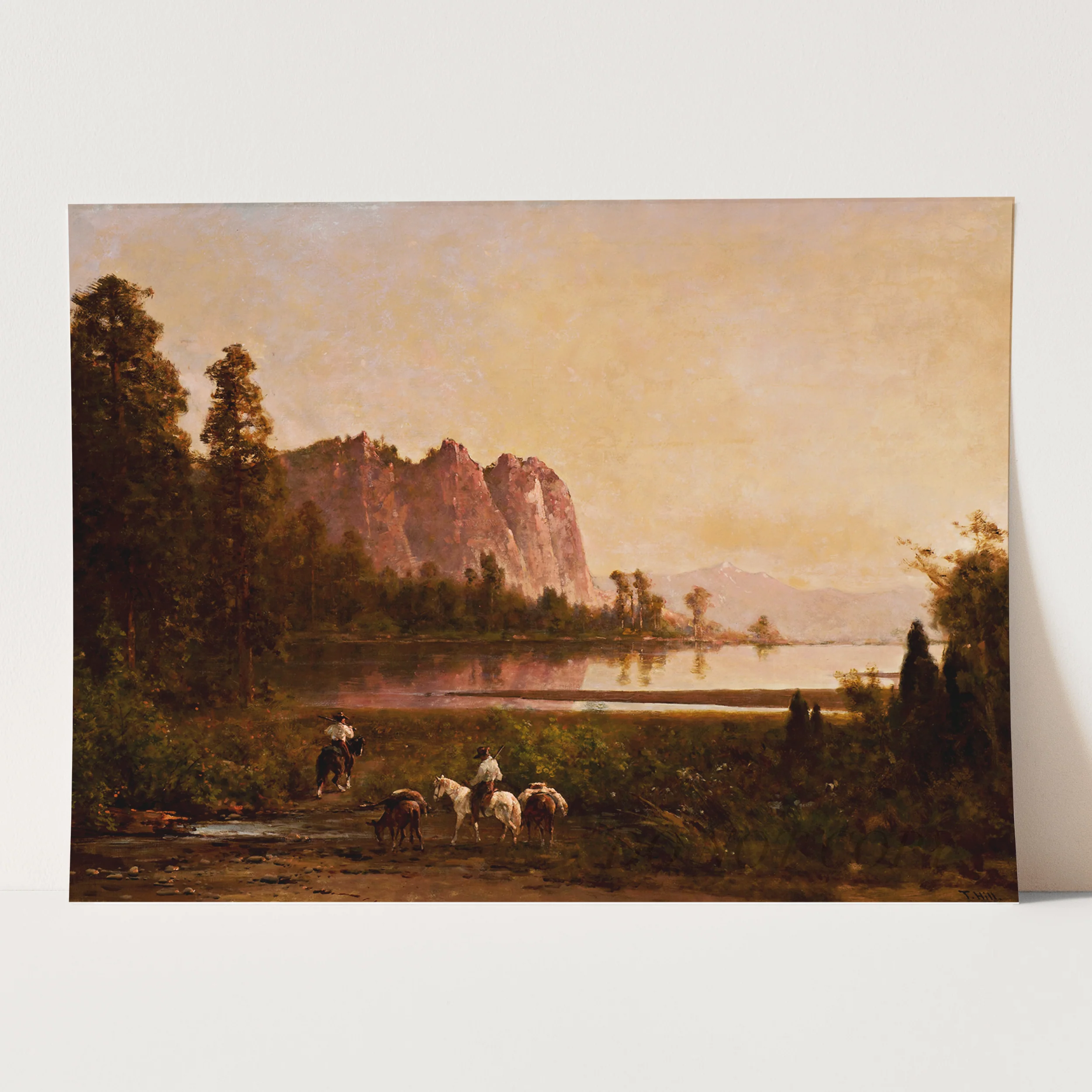 Yosemite by Thomas Hill - Image 3