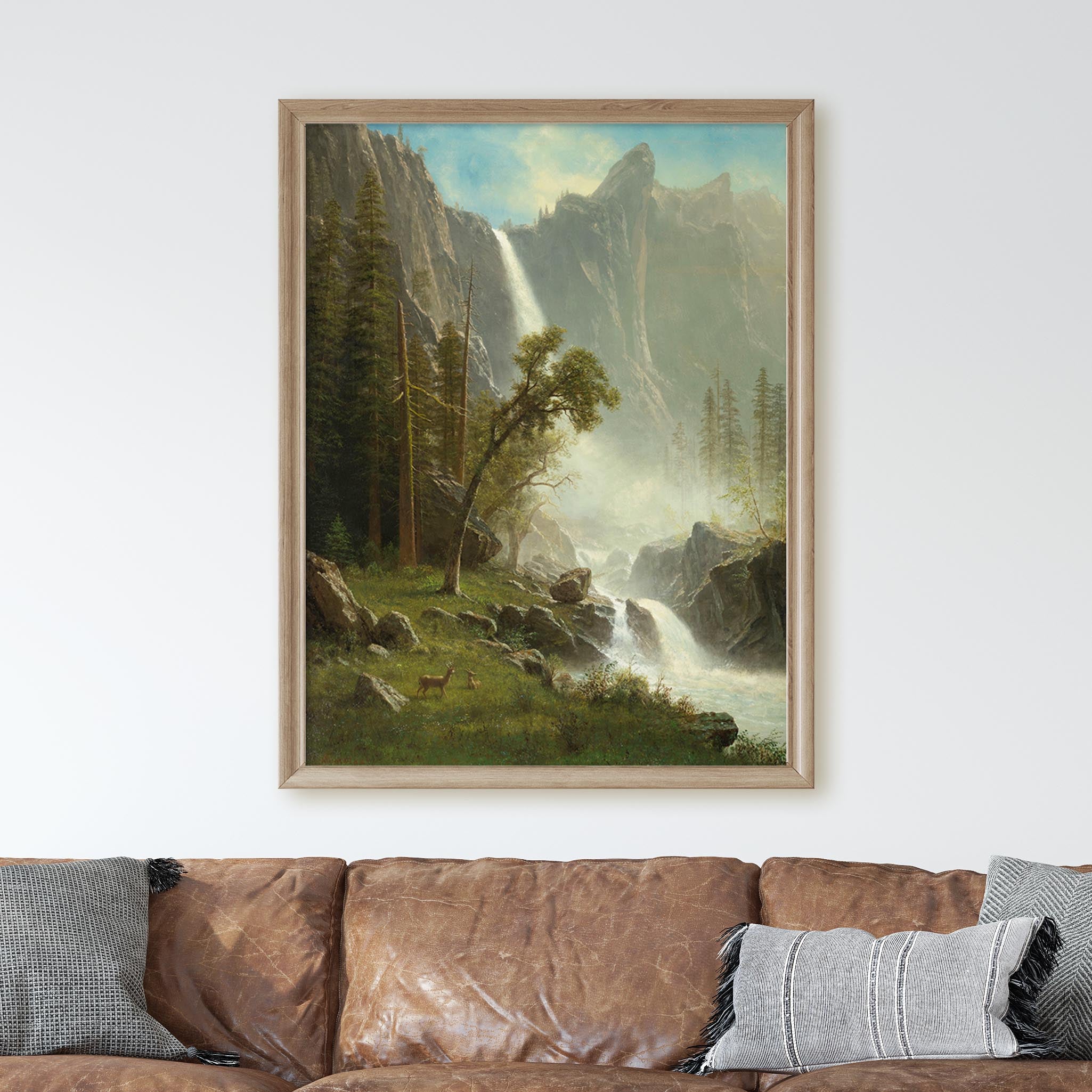 Yosemite Falls by Albert Bierstadt - Image 2