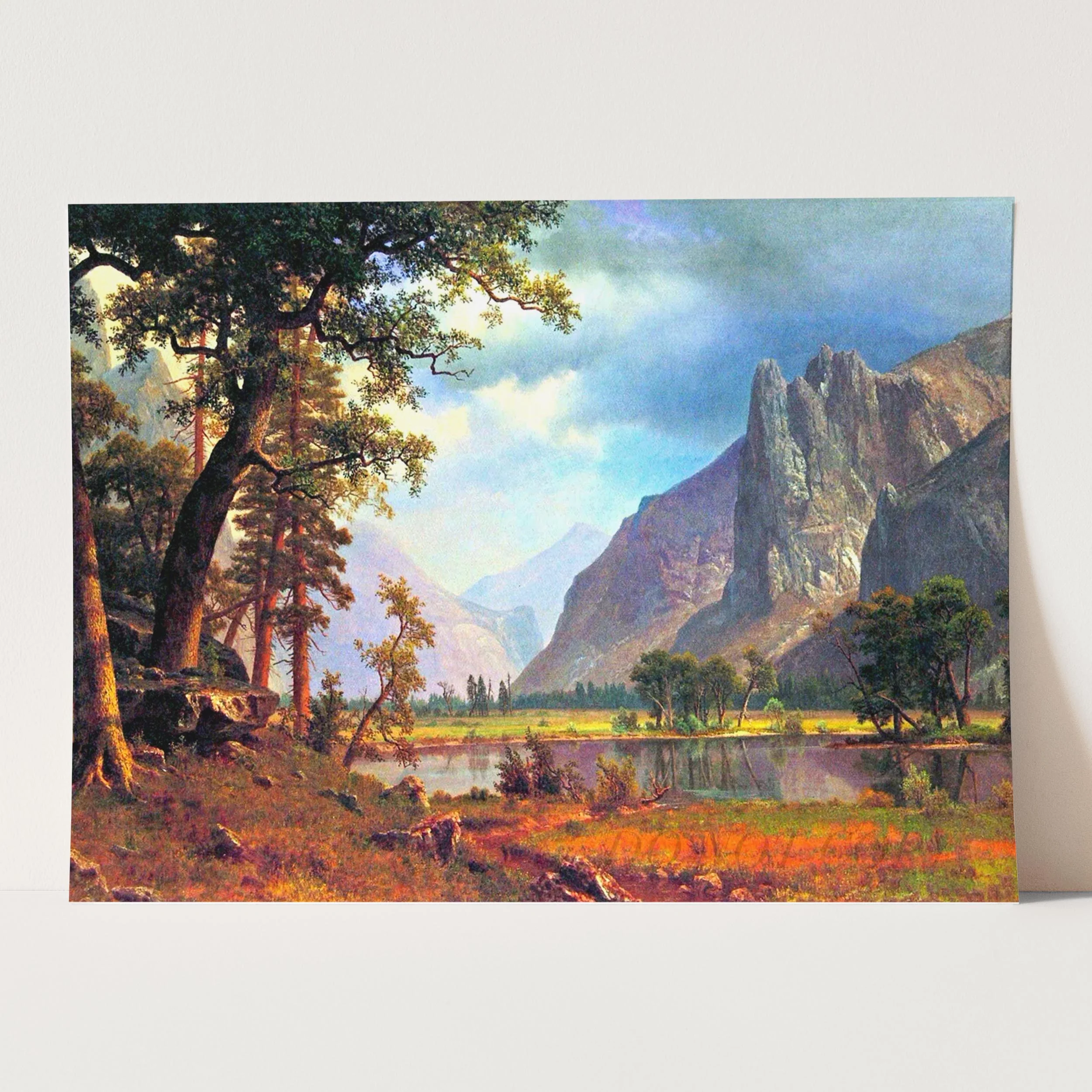 Yosemite Valley by Albert Bierstadt - Image 3