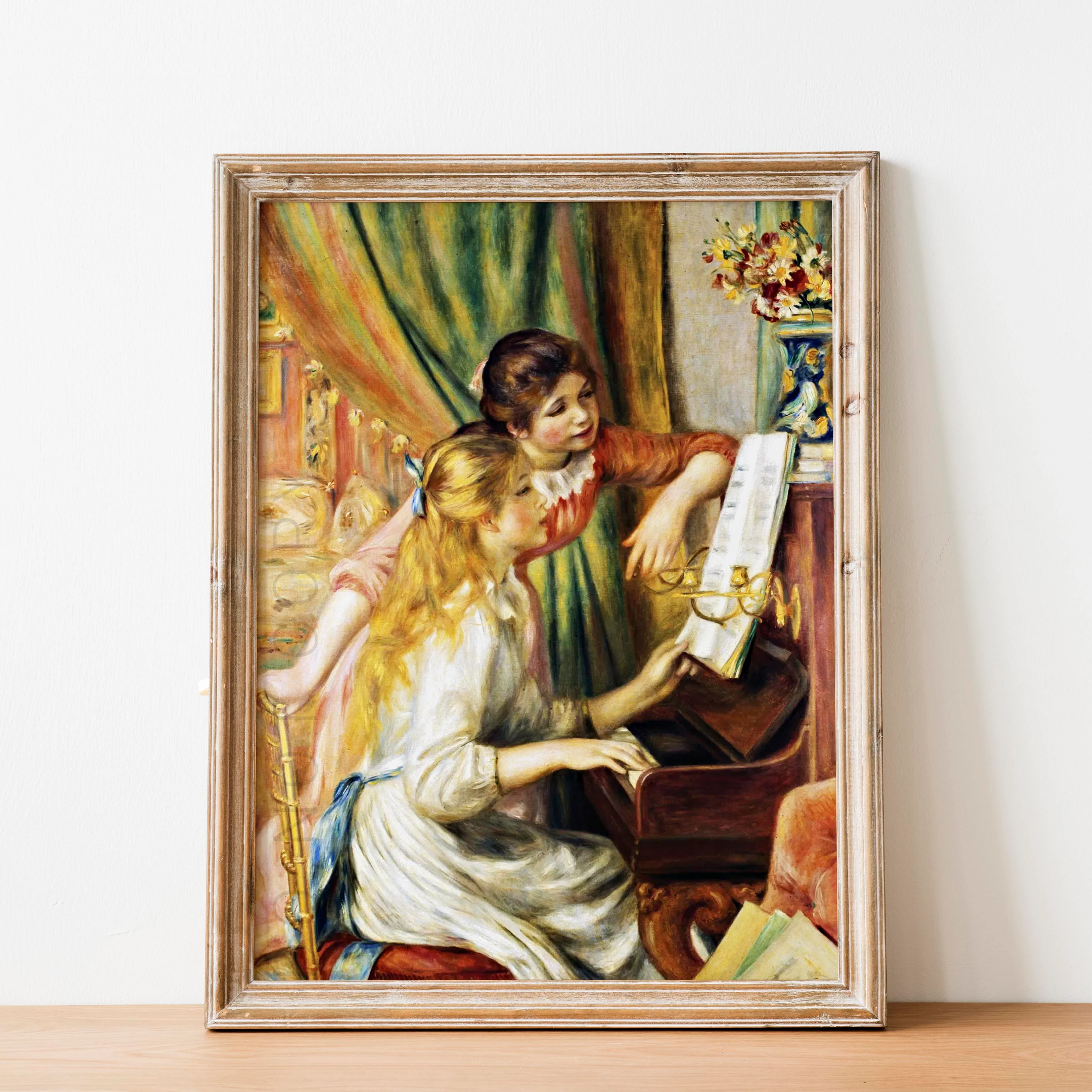 Young Girls at the Piano - Image 2