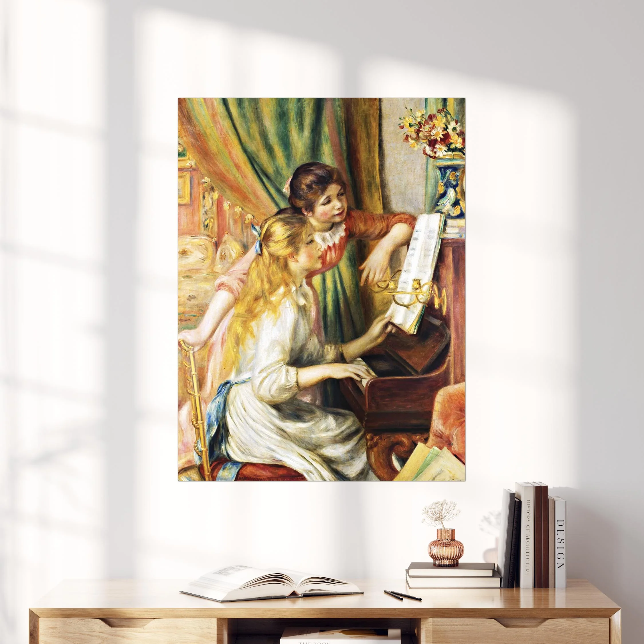 Young Girls at the Piano - Image 4