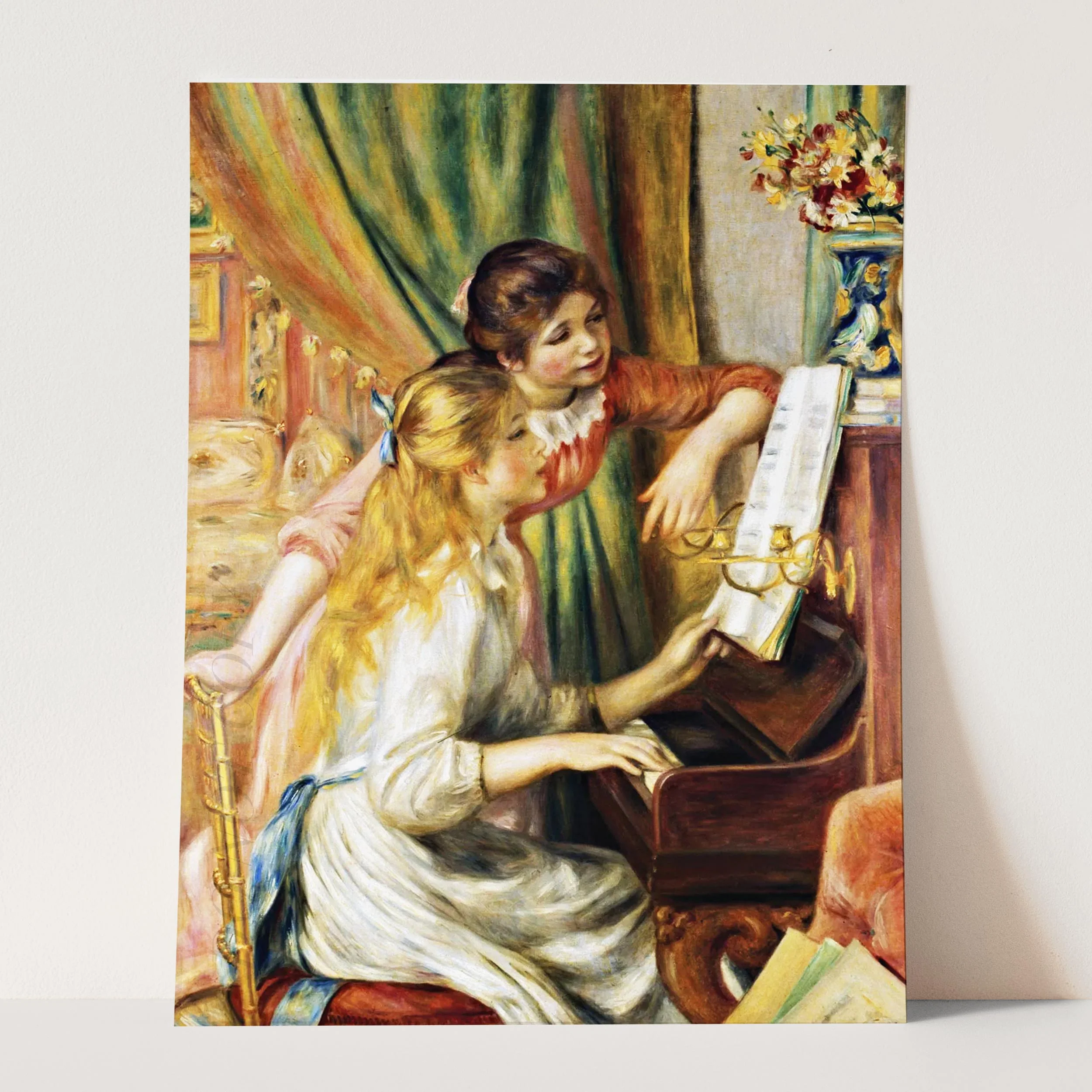 Young Girls at the Piano - Image 5