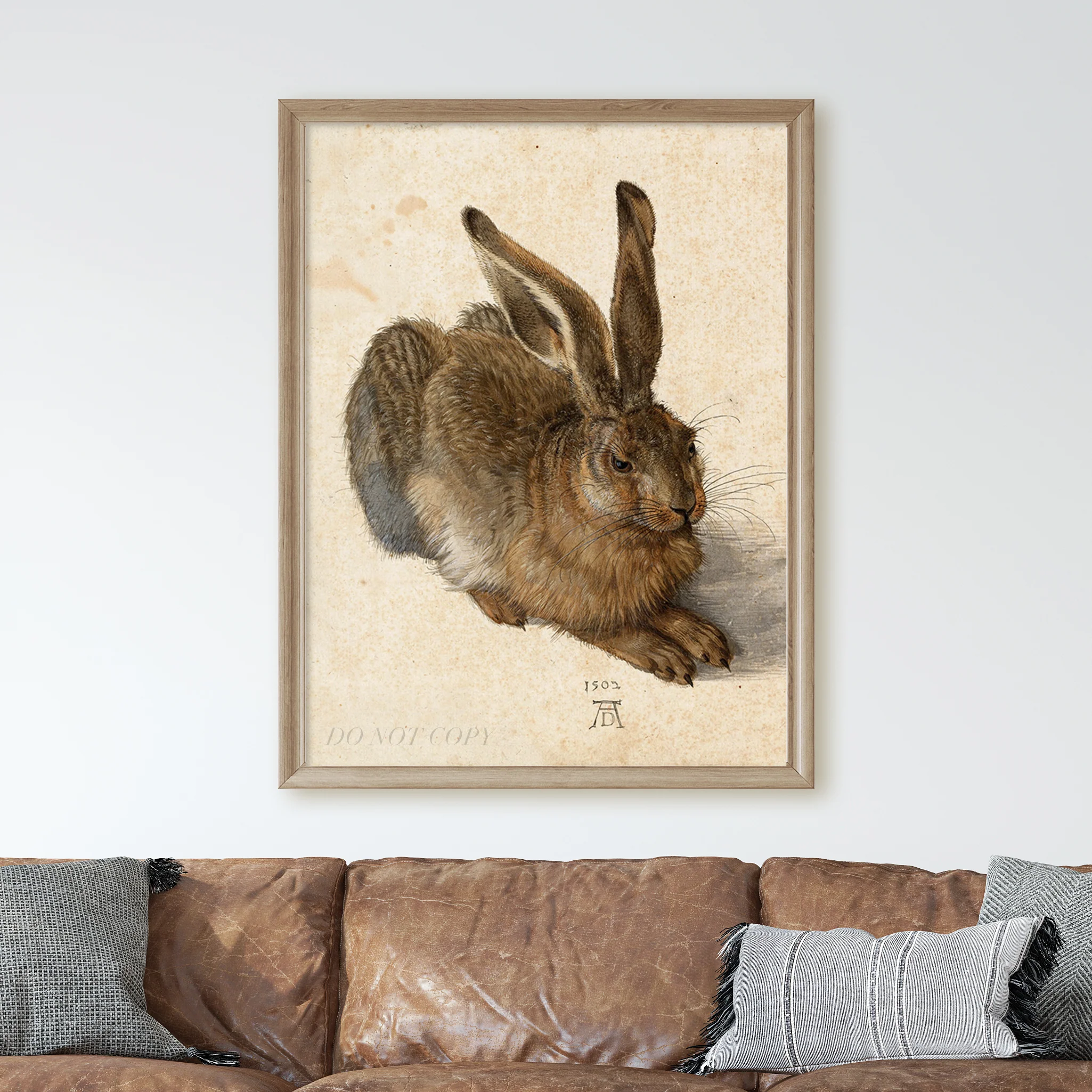 Young Hare, by Albrecht Durer - Image 2