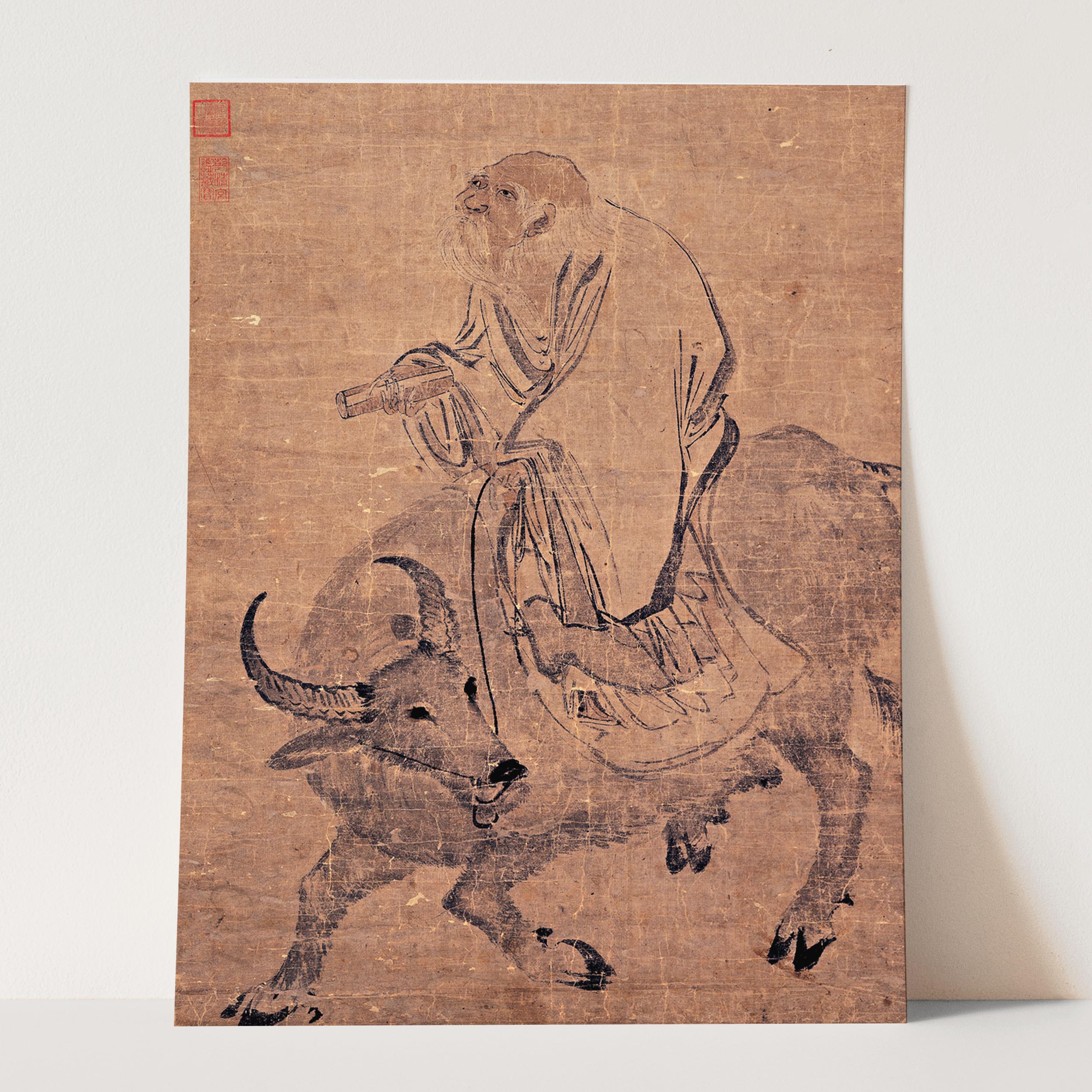 Zhang Lu-Laozi Riding an Ox - Image 3